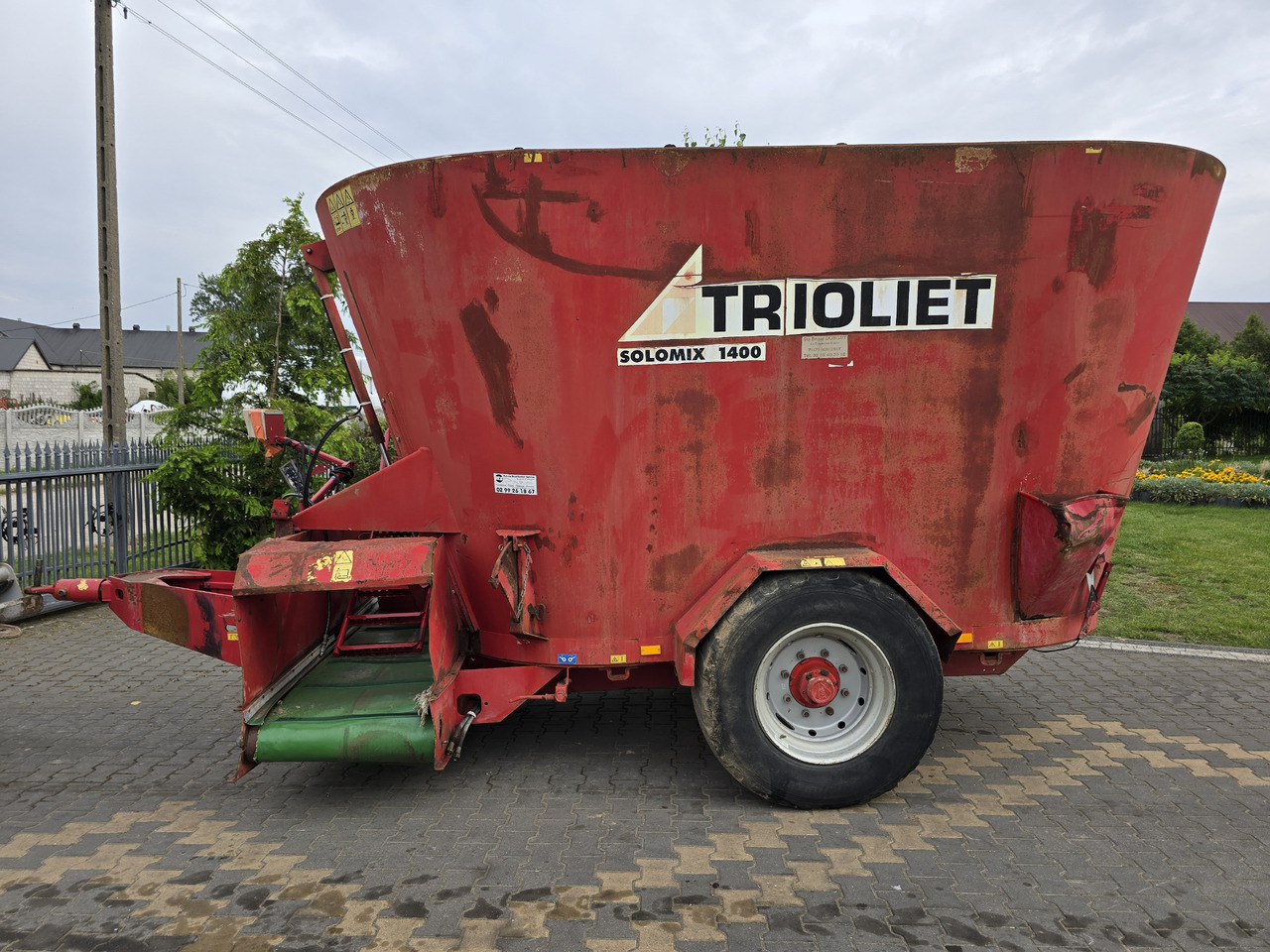 Trioliet SOLOMIX 1400 (SM-14 VL-2) - Вагон за мешање сточна храна: слика 3 Trioliet SOLOMIX 1400 (SM-14 VL-2) - Вагон за мешање сточна храна: слика 3