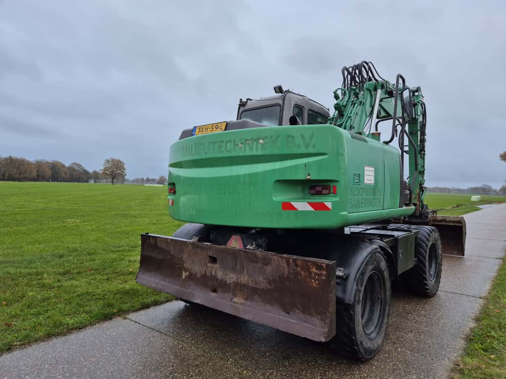 HITACHI ZX 130 W - Багер на тркала: слика 4 HITACHI ZX 130 W - Багер на тркала: слика 4