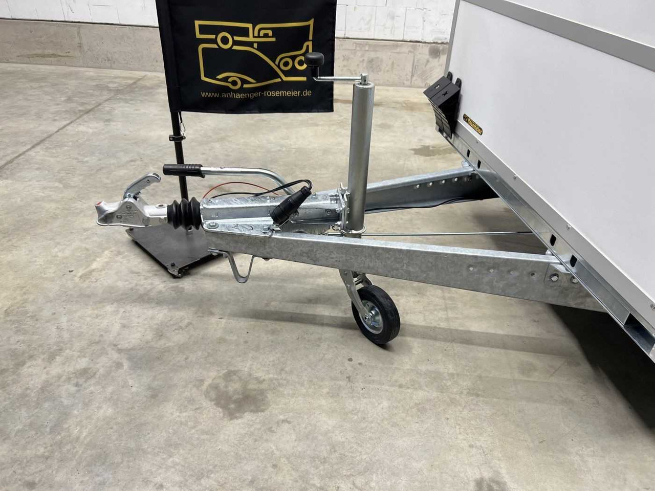 Нов Приколка за мотоцикл BLYSS F2030HTD Rampe Tür 2 Fenster Kofferanhänger: слика 27