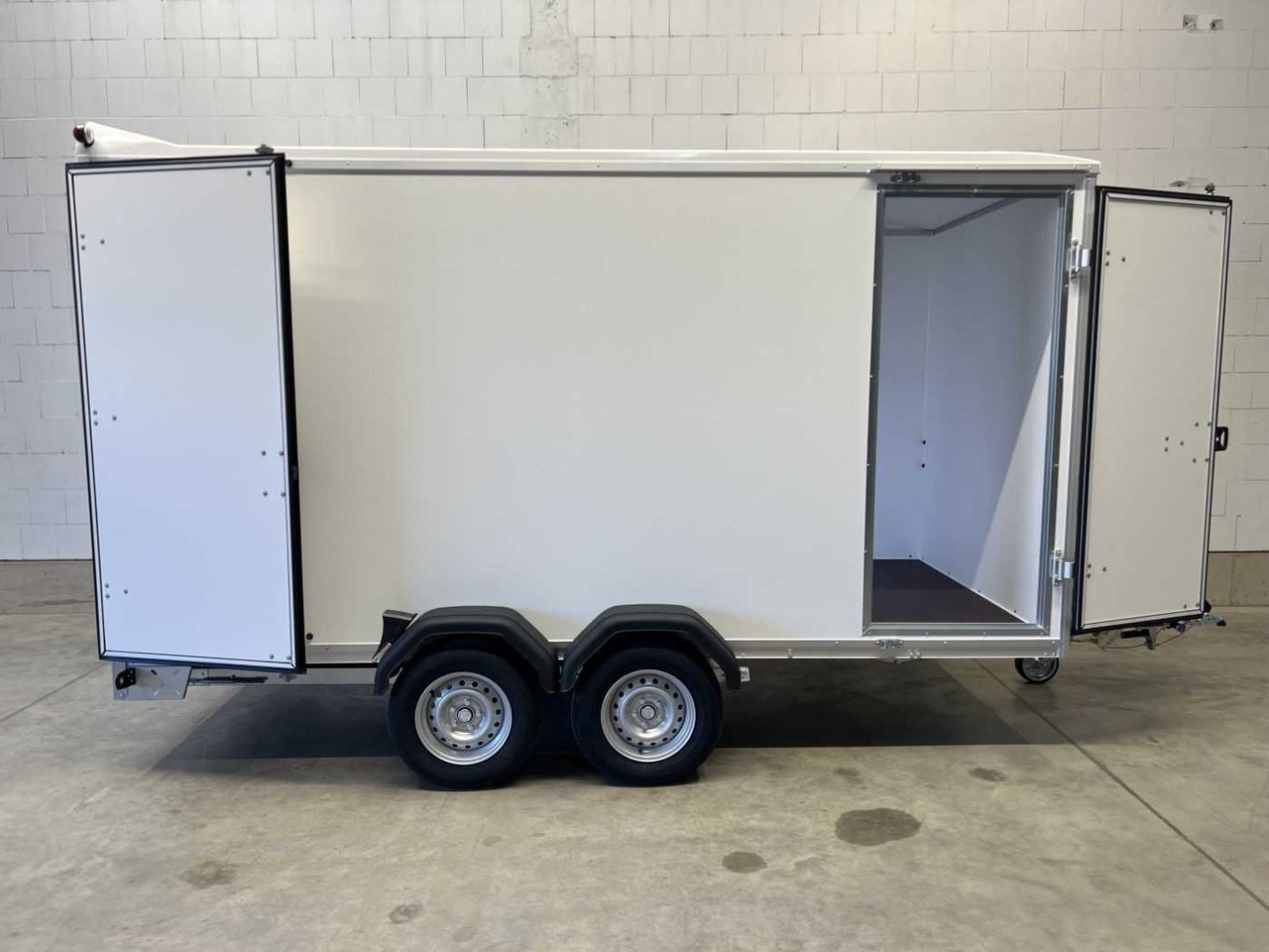Нов Приколка сандучар BOECKMANN KT 4018/27 H Eco XXL Tür Ramp Kofferanhänger: слика 11