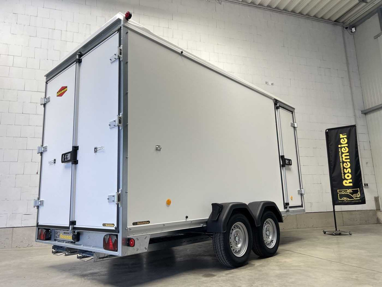 Нов Приколка сандучар BOECKMANN KT 4018/27 H Eco XXL Tür Ramp Kofferanhänger: слика 18