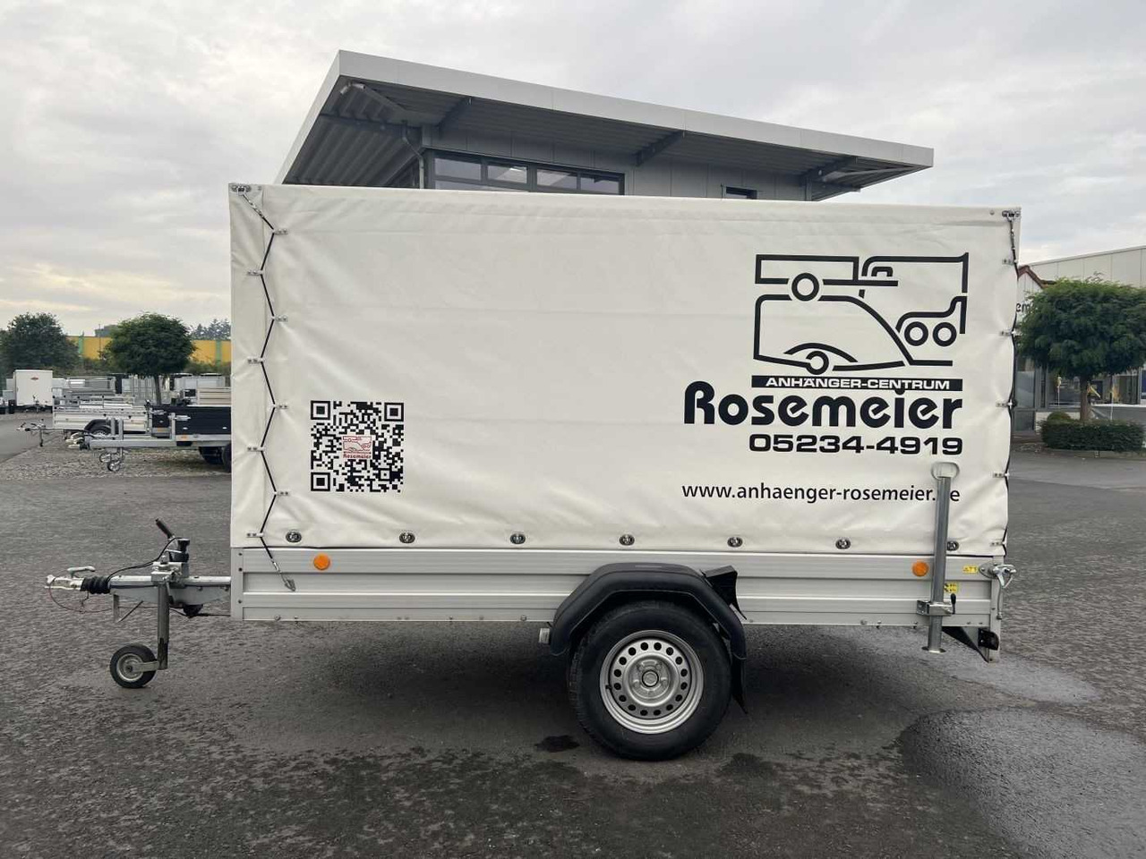 BOECKMANN TL-AL 3015/135 Plane weiß Kastenanhänger gebrems - Автомобил приколка: слика 5 BOECKMANN TL-AL 3015/135 Plane weiß Kastenanhänger gebrems - Автомобил приколка: слика 5