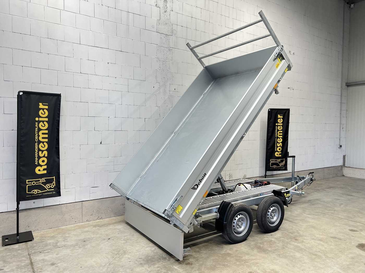 Нов Кипер приколка CHEVAL LIBERTE DEBON PW2.4E Rampen Stützen Dreiseitenkipper: слика 9 Нов Кипер приколка CHEVAL LIBERTE DEBON PW2.4E Rampen Stützen Dreiseitenkipper: слика 9