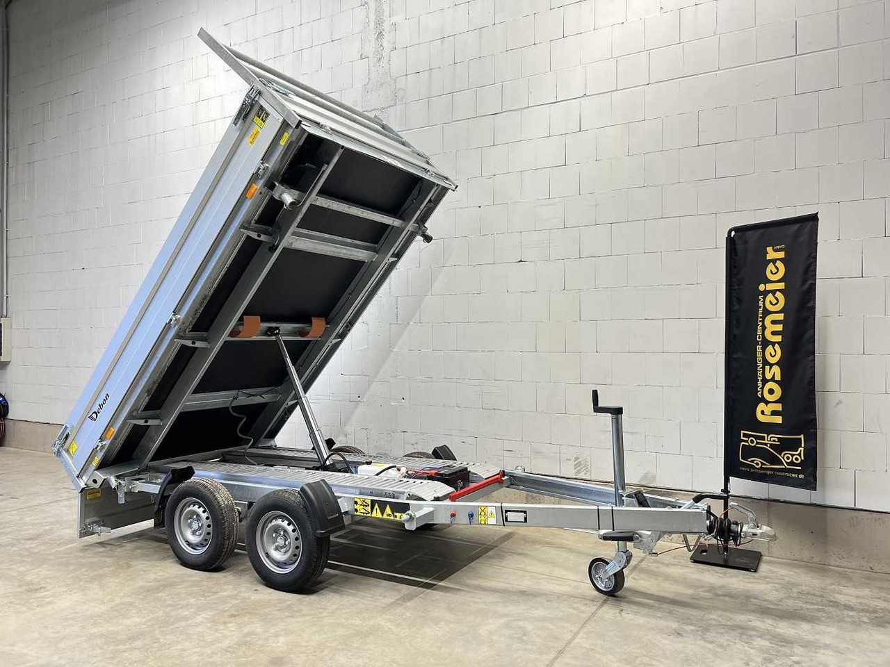 Нов Кипер приколка CHEVAL LIBERTE DEBON PW2.4E Rampen Stützen Dreiseitenkipper: слика 13 Нов Кипер приколка CHEVAL LIBERTE DEBON PW2.4E Rampen Stützen Dreiseitenkipper: слика 13