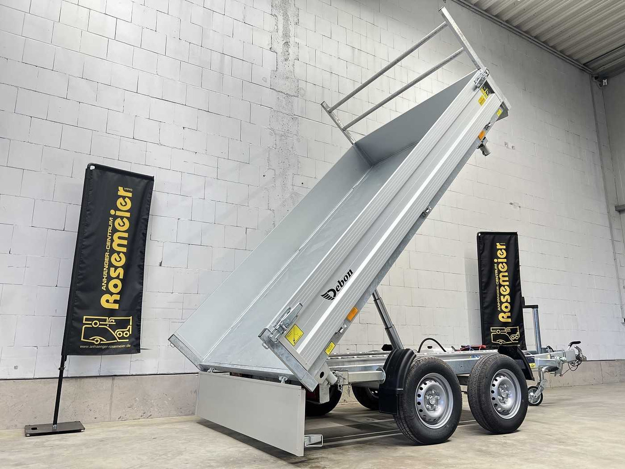 Нов Кипер приколка CHEVAL LIBERTE DEBON PW2.4E Rampen Stützen Dreiseitenkipper: слика 11 Нов Кипер приколка CHEVAL LIBERTE DEBON PW2.4E Rampen Stützen Dreiseitenkipper: слика 11