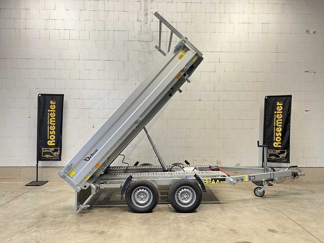 Нов Кипер приколка CHEVAL LIBERTE DEBON PW2.4E Rampen Stützen Dreiseitenkipper: слика 8 Нов Кипер приколка CHEVAL LIBERTE DEBON PW2.4E Rampen Stützen Dreiseitenkipper: слика 8