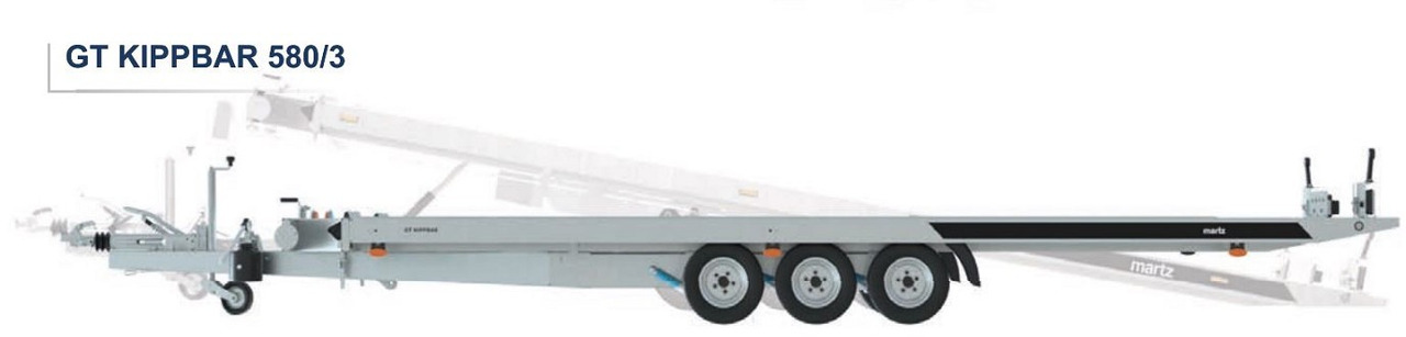 MARTZ GT Kippbar 580/3 3,5T ALB Autotransporter - Автотранспортна приколка: слика 1 MARTZ GT Kippbar 580/3 3,5T ALB Autotransporter - Автотранспортна приколка: слика 1