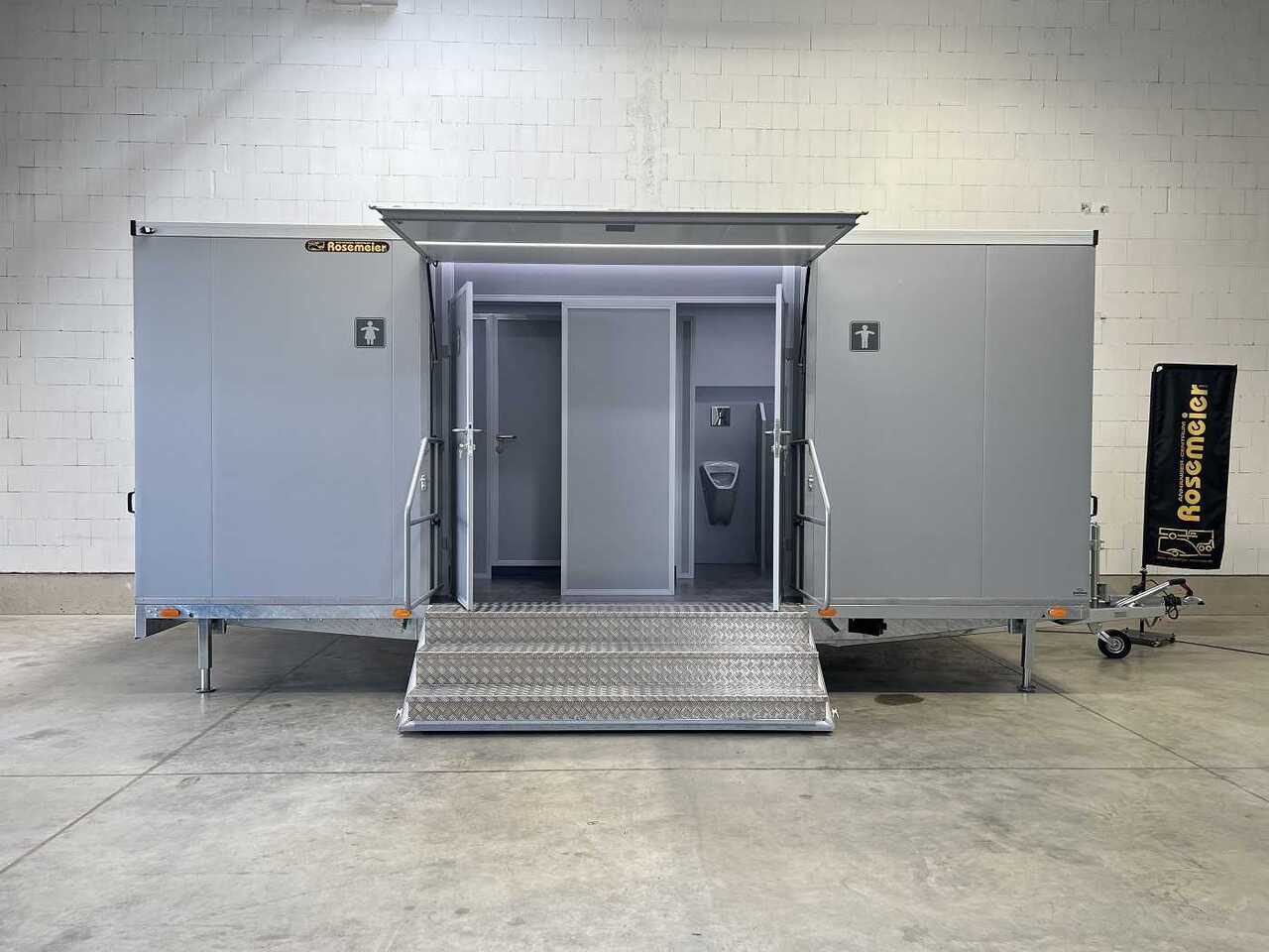 ROSEMEIER VE Dusch+WC Kombi 2 Toilettenanhänger - Градежен контејнер, Приколка: слика 2 ROSEMEIER VE Dusch+WC Kombi 2 Toilettenanhänger - Градежен контејнер, Приколка: слика 2