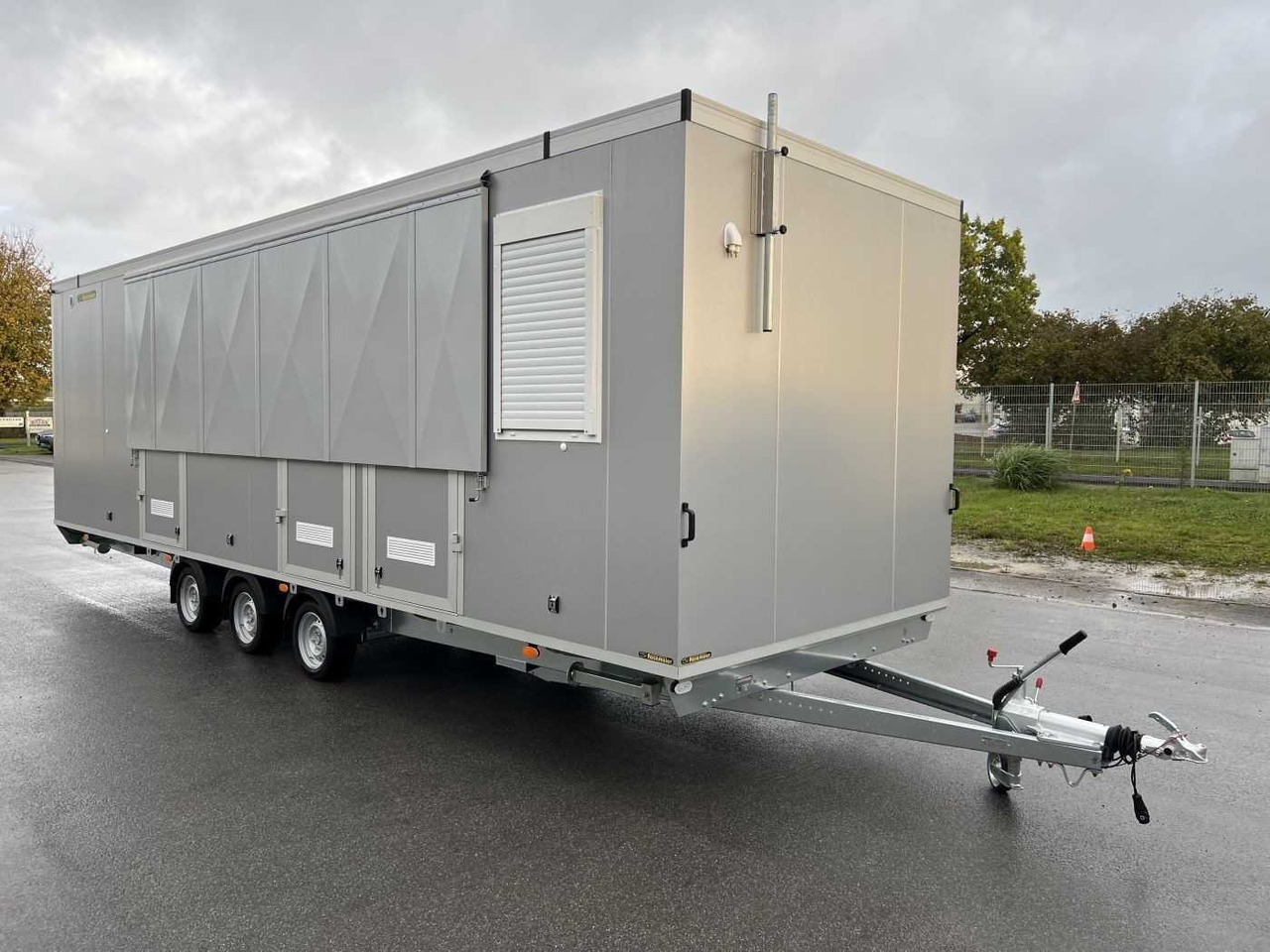 ROSEMEIER VE Mobi 8344-SP1 Tridem Mannschaftswagen - Градежен контејнер, Приколка: слика 4 ROSEMEIER VE Mobi 8344-SP1 Tridem Mannschaftswagen - Градежен контејнер, Приколка: слика 4