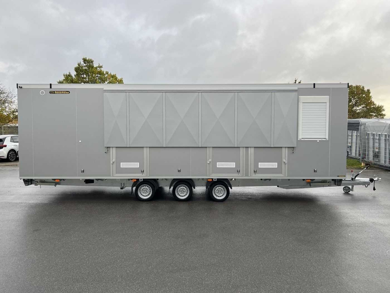 ROSEMEIER VE Mobi 8344-SP1 Tridem Mannschaftswagen - Градежен контејнер, Приколка: слика 3 ROSEMEIER VE Mobi 8344-SP1 Tridem Mannschaftswagen - Градежен контејнер, Приколка: слика 3