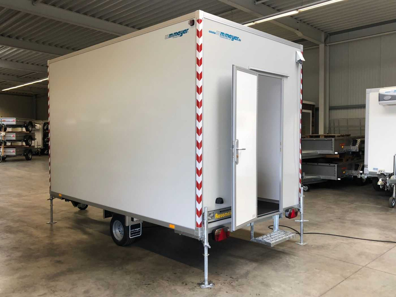 WM MEYER BW 1537/206 Speed Bauwagen - Градежен контејнер, Приколка: слика 5 WM MEYER BW 1537/206 Speed Bauwagen - Градежен контејнер, Приколка: слика 5