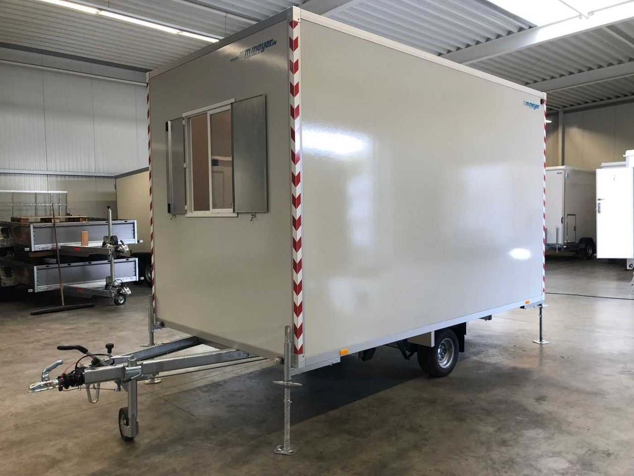 WM MEYER BW 1537/206 Speed Bauwagen - Градежен контејнер, Приколка: слика 2 WM MEYER BW 1537/206 Speed Bauwagen - Градежен контејнер, Приколка: слика 2