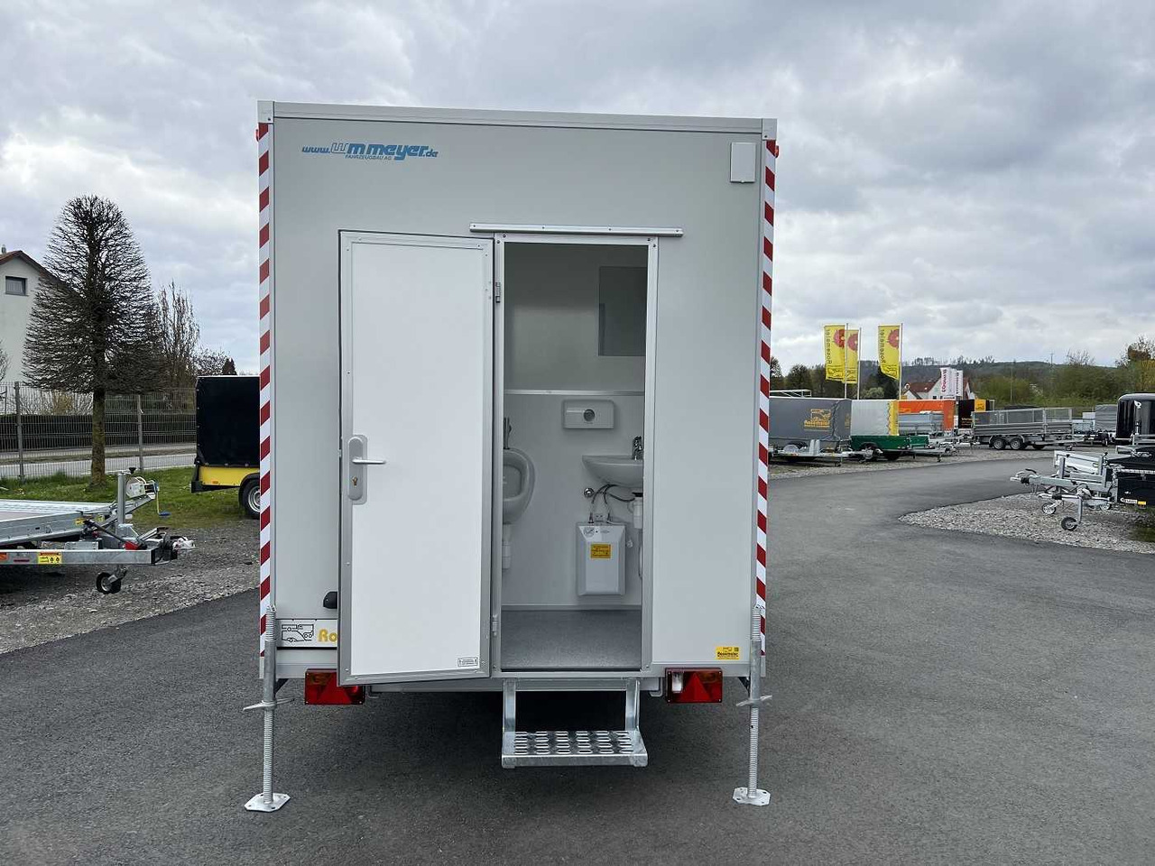 WM MEYER BW 1545/206 Speed WC Mannschaftswagen - Градежен контејнер, Приколка: слика 3 WM MEYER BW 1545/206 Speed WC Mannschaftswagen - Градежен контејнер, Приколка: слика 3