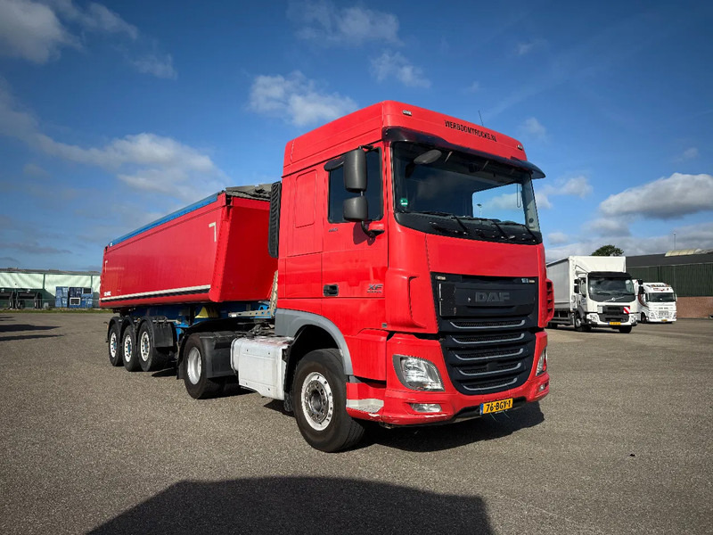DAF XF 440 XF440 4X2 Komplett mit 2015 Schmitz Alu 27m3 Kipper €21899,- - Камион влекач: слика 5 DAF XF 440 XF440 4X2 Komplett mit 2015 Schmitz Alu 27m3 Kipper €21899,- - Камион влекач: слика 5