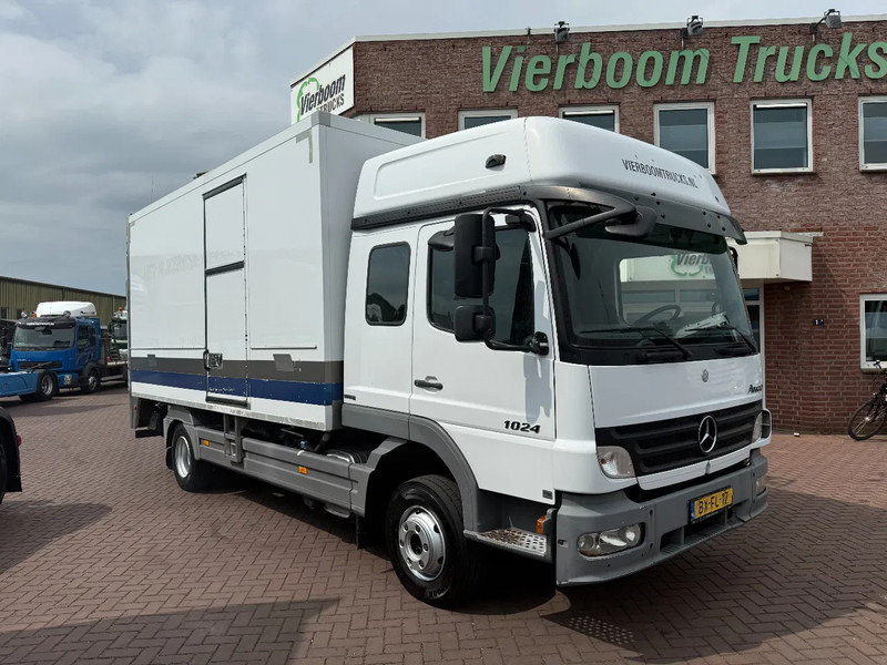 Mercedes-Benz Atego 1024 ATEGO 1024L Kuhlkoffer Carrier Anhangerkupplung TUV bis 10-2025 - Камион ладилник: слика 1 Mercedes-Benz Atego 1024 ATEGO 1024L Kuhlkoffer Carrier Anhangerkupplung TUV bis 10-2025 - Камион ладилник: слика 1