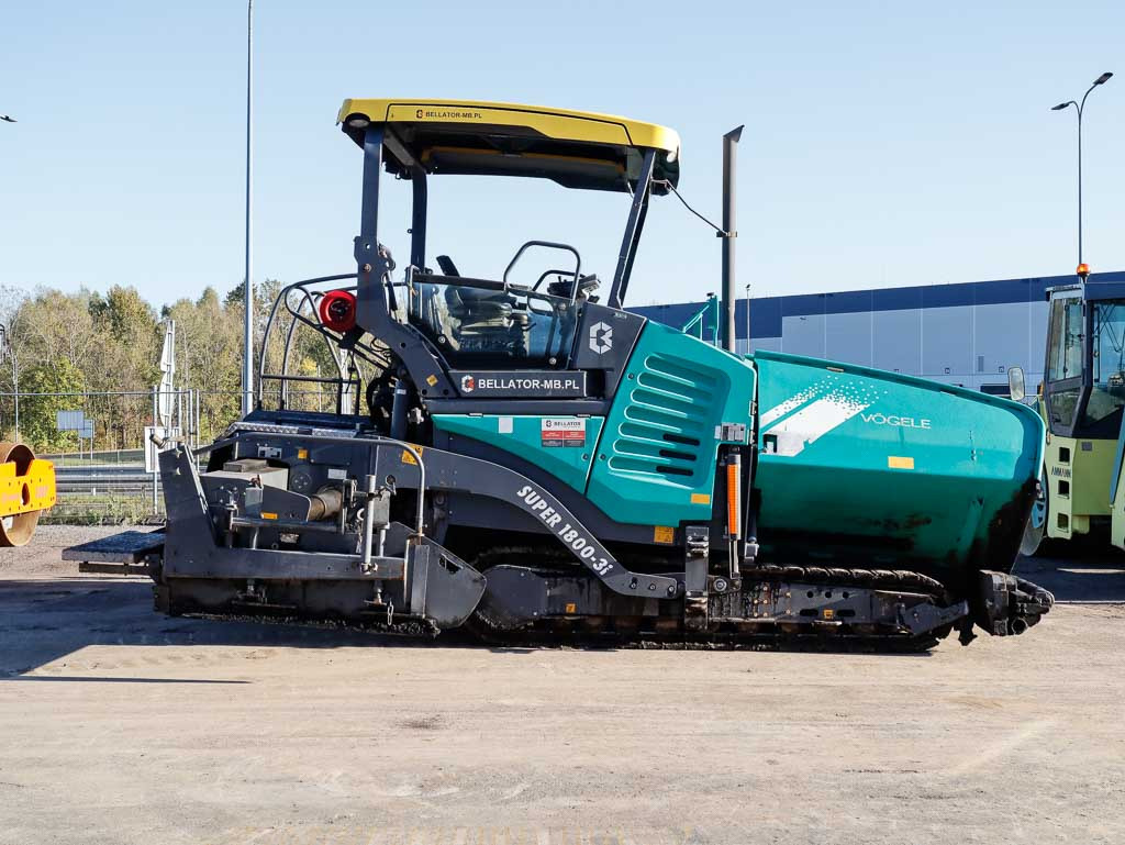 VÖGELE SUPER 1800-3i - Асфалтен поплочувач: слика 5 VÖGELE SUPER 1800-3i - Асфалтен поплочувач: слика 5
