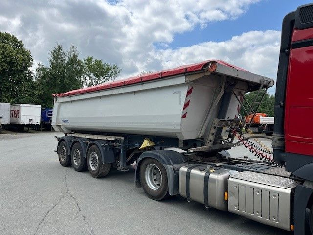 Schmitz Cargobull SKI 24 SL7,5 Stahlmulde elektrisches Verdeck TOP - Кипер полуприколка: слика 1 Schmitz Cargobull SKI 24 SL7,5 Stahlmulde elektrisches Verdeck TOP - Кипер полуприколка: слика 1