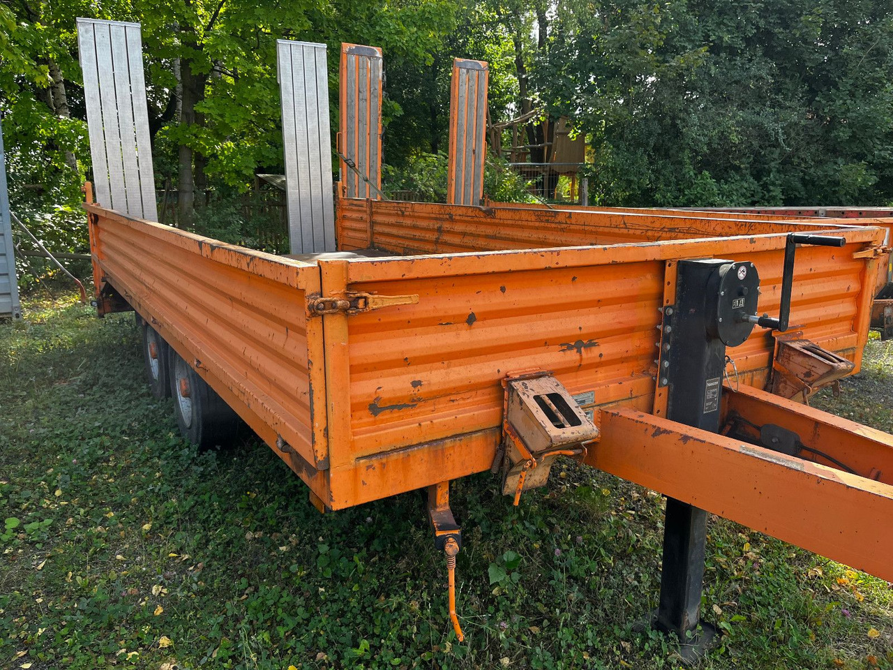 Tieflader Begemann - Приколка за низок утовар: слика 1 Tieflader Begemann - Приколка за низок утовар: слика 1