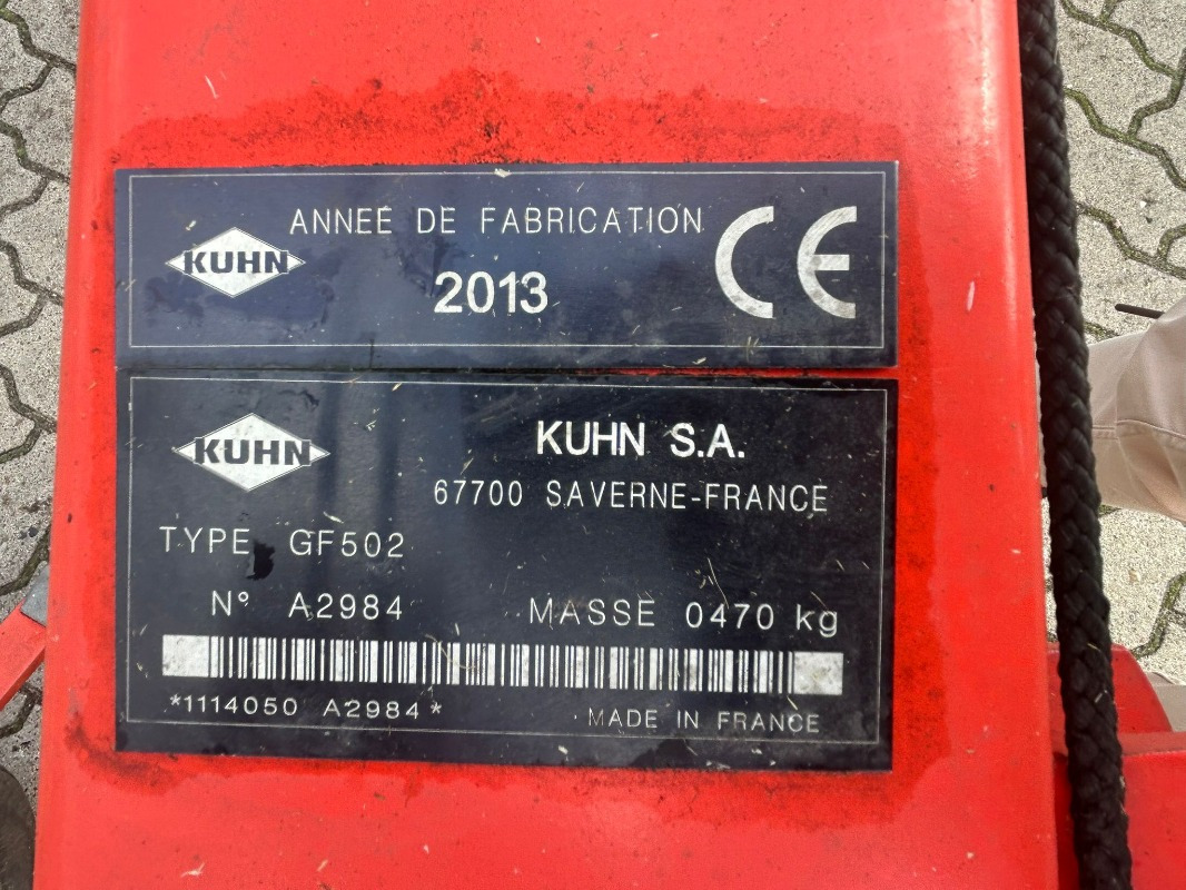 Kuhn GF 502 - Превртувач и гребло: слика 2 Kuhn GF 502 - Превртувач и гребло: слика 2