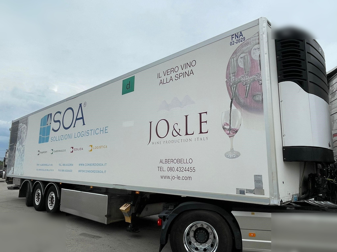 CARMOSINO - Полуприколка ладилник: слика 1 CARMOSINO - Полуприколка ладилник: слика 1