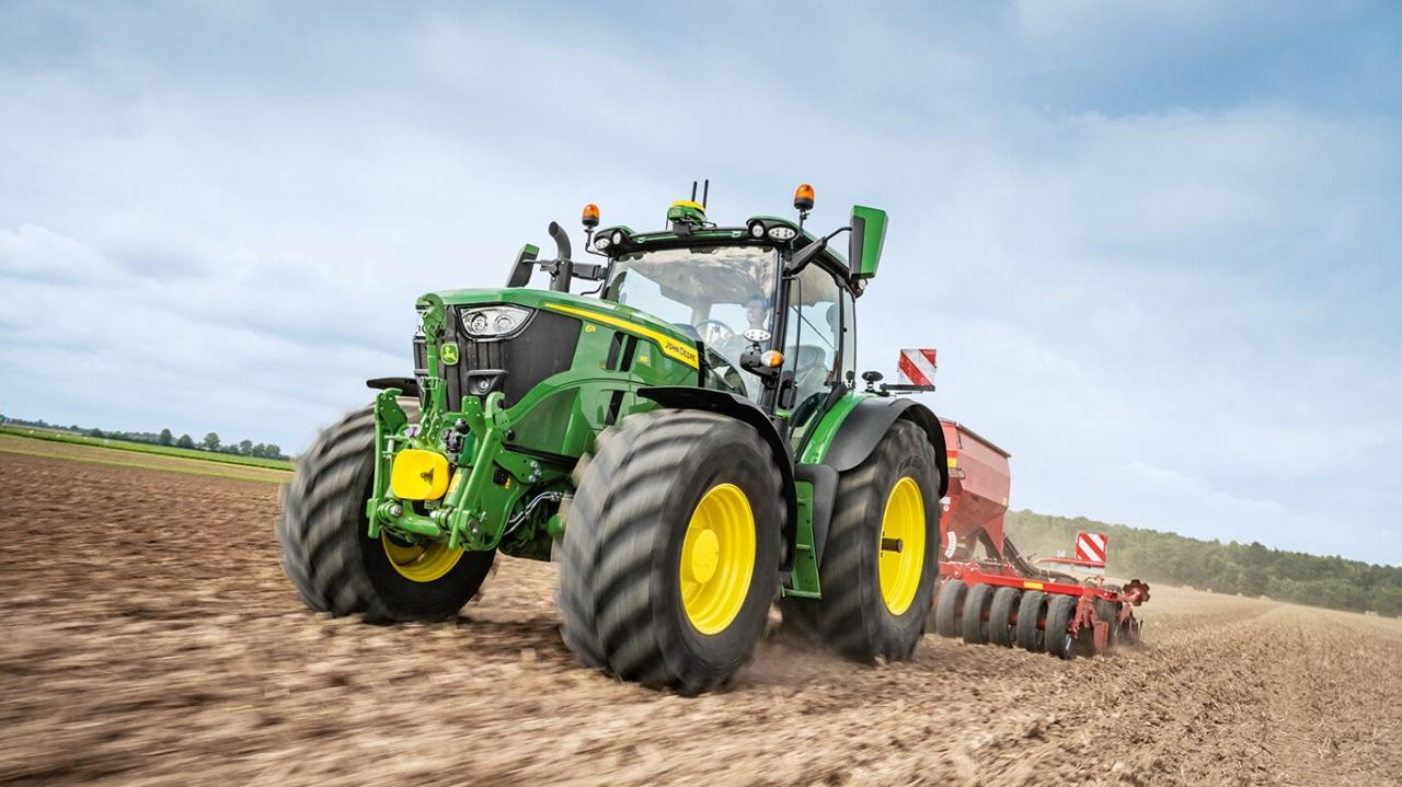 John Deere 6R185 Power Gard - Трактор: слика 1 John Deere 6R185 Power Gard - Трактор: слика 1