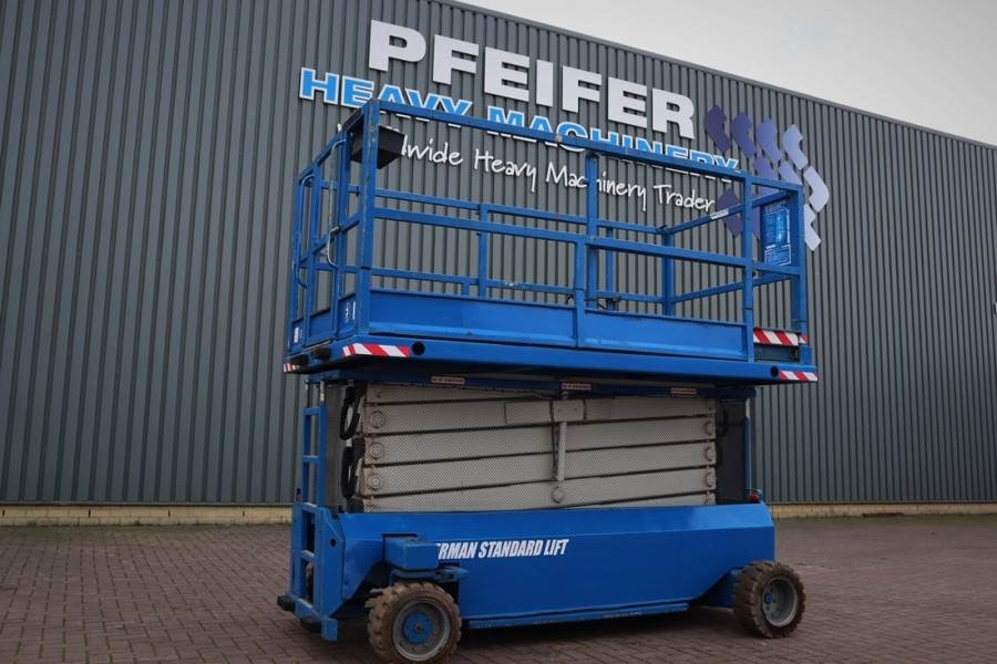 GSL S131 E16 Electric, 15.1m Working Height, 350kg - Кревач ножица: слика 1 GSL S131 E16 Electric, 15.1m Working Height, 350kg - Кревач ножица: слика 1