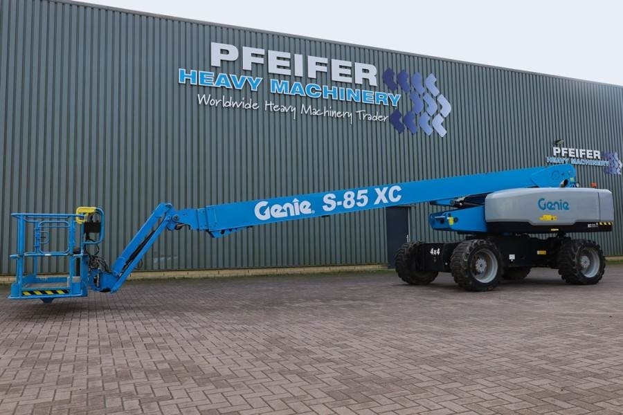Genie S-85XC Valid inspection, *Guarantee! Diesel, 4x4 D  - Телескопска платформа: слика 1 Genie S-85XC Valid inspection, *Guarantee! Diesel, 4x4 D  - Телескопска платформа: слика 1