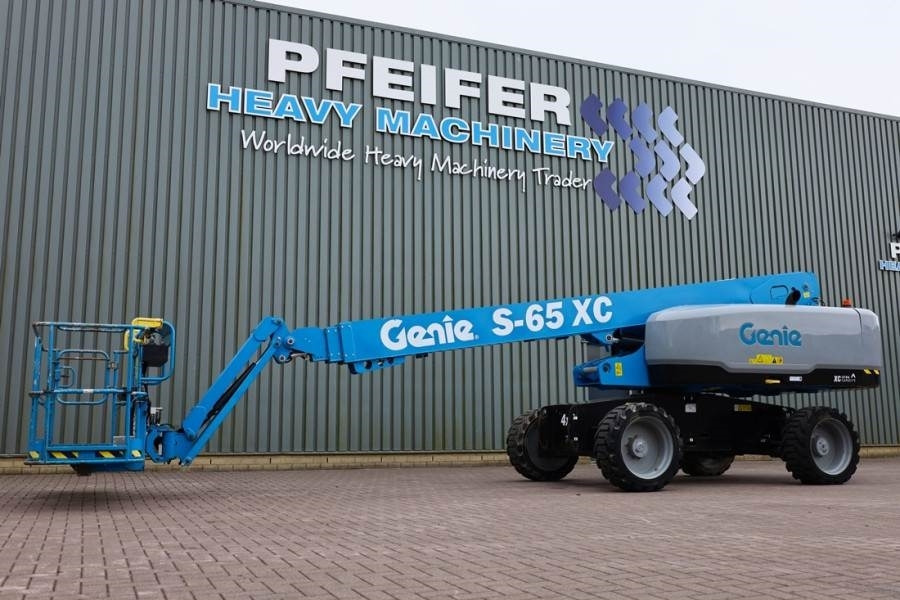 Genie S65XC Guarantee! Diesel, 4x4 Drive, 21.8m Working - Телескопска платформа: слика 1 Genie S65XC Guarantee! Diesel, 4x4 Drive, 21.8m Working - Телескопска платформа: слика 1