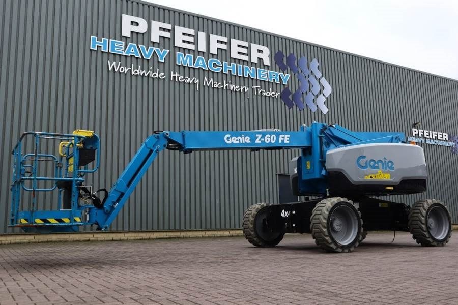 Genie Z60/37FE Valid Inspection, *Guarantee! Hybrid, 4x4 - Дигачка зглобна платформа: слика 1 Genie Z60/37FE Valid Inspection, *Guarantee! Hybrid, 4x4 - Дигачка зглобна платформа: слика 1