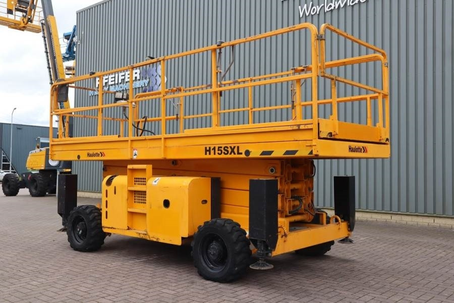 Кревач ножица Haulotte H15SXL Diesel, 4x4 Drive, 15m Working Height, 500k: слика 10
