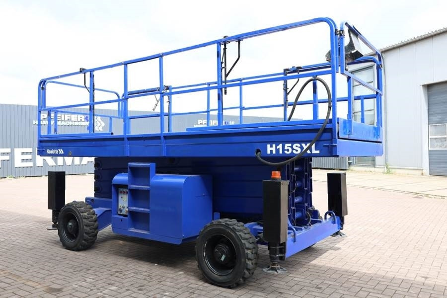 Кревач ножица Haulotte H15SXL Diesel, 4x4 Drive, 15m Working Height, 500k: слика 7