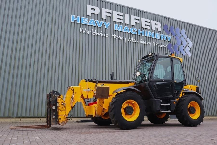 JCB 540-140 HI VIZ Diesel Stage V, 4x4x4 Drive, 13.8m  - Телескопски ракувач: слика 1 JCB 540-140 HI VIZ Diesel Stage V, 4x4x4 Drive, 13.8m  - Телескопски ракувач: слика 1