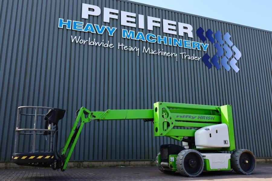 Niftylift HR15N Hybrid MK3 Hybrid, 4x2 Drive, 15.5m Working - Дигачка зглобна платформа: слика 1 Niftylift HR15N Hybrid MK3 Hybrid, 4x2 Drive, 15.5m Working - Дигачка зглобна платформа: слика 1