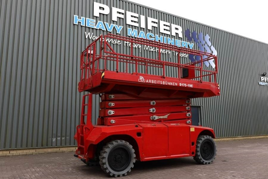 PB LIFT S175-19E 4x4 Electric, 4x4 Drive, 18.1m Worki - Кревач ножица: слика 1 PB LIFT S175-19E 4x4 Electric, 4x4 Drive, 18.1m Worki - Кревач ножица: слика 1