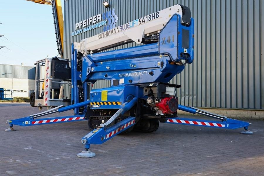 Ruthmann BLUELIFT SA18HD Gasoline / 220V, 18m Working Heigh - Дигачка зглобна платформа: слика 3 Ruthmann BLUELIFT SA18HD Gasoline / 220V, 18m Working Heigh - Дигачка зглобна платформа: слика 3