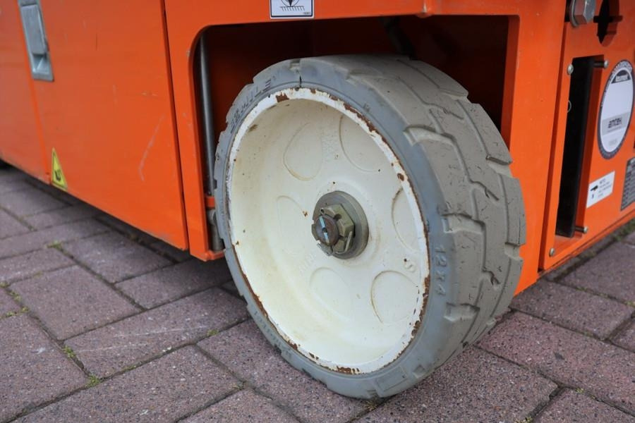 Кревач ножица Snorkel S3219E Valid Inspection, *Guarantee! ,Electric, 8m: слика 14