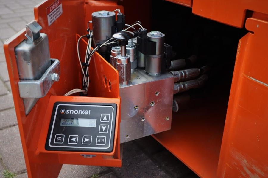 Кревач ножица Snorkel S3219E Valid Inspection, *Guarantee! ,Electric, 8m: слика 9