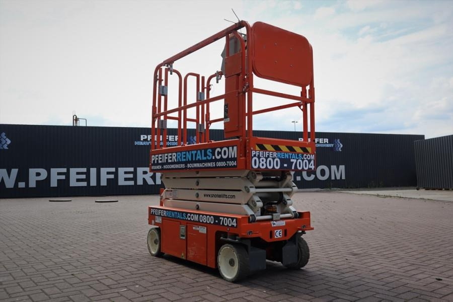 Кревач ножица Snorkel S3219E Valid Inspection, *Guarantee! ,Electric, 8m: слика 7