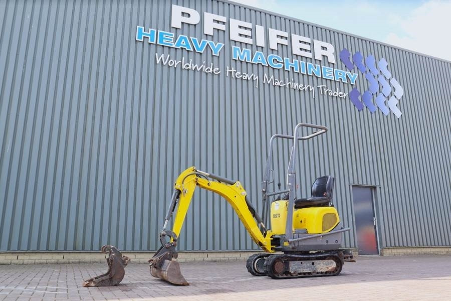 Wacker Neuson SWE08B Wacker Neuson mini excavator including 2 bu - Мини багер: слика 1 Wacker Neuson SWE08B Wacker Neuson mini excavator including 2 bu - Мини багер: слика 1