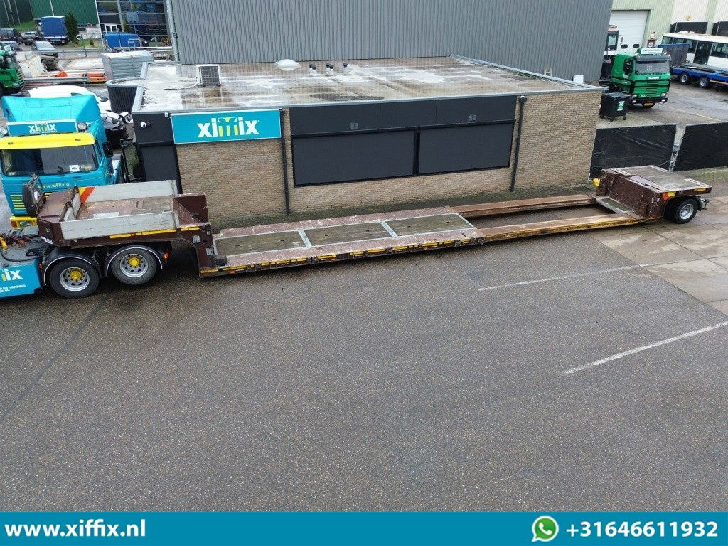 Broshuis 1-ass. Uitschuifbare dieplader / 1x gestuurd - Полуприколка за низок утовар: слика 1 Broshuis 1-ass. Uitschuifbare dieplader / 1x gestuurd - Полуприколка за низок утовар: слика 1