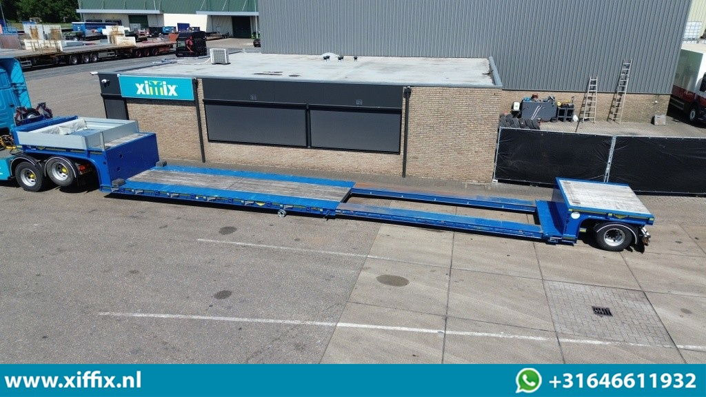 Broshuis TE Huur 1-ass. Uitschuifbare dieplader / 1x gestuurd - Полуприколка за низок утовар: слика 2 Broshuis TE Huur 1-ass. Uitschuifbare dieplader / 1x gestuurd - Полуприколка за низок утовар: слика 2