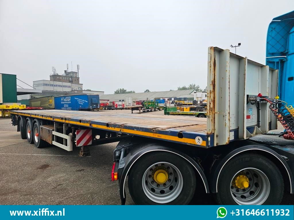 Doll 3-ass. Vlakke uitschuifbare oplegger / Naloop gestuurd - Полуприколка платформа: слика 4 Doll 3-ass. Vlakke uitschuifbare oplegger / Naloop gestuurd - Полуприколка платформа: слика 4