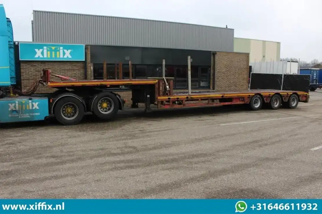 Faymonville 3-ass. dubbel 2x uitschuifbare Semi-Dieplader / 3x gestuurd / 13607  - Полуприколка за низок утовар: слика 5 Faymonville 3-ass. dubbel 2x uitschuifbare Semi-Dieplader / 3x gestuurd / 13607  - Полуприколка за низок утовар: слика 5