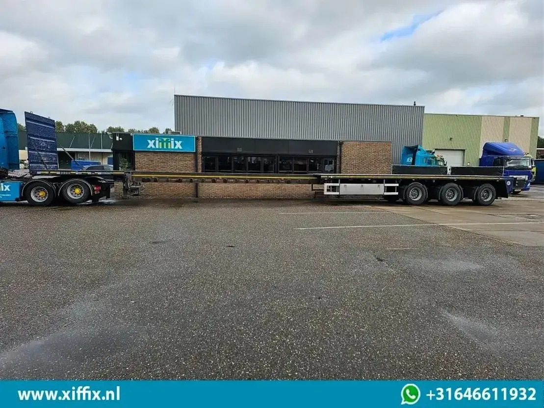 Полуприколка платформа Goldhofer 3-ass. Vlakke uitschuifbare oplegger / 3x gestuurd: слика 10