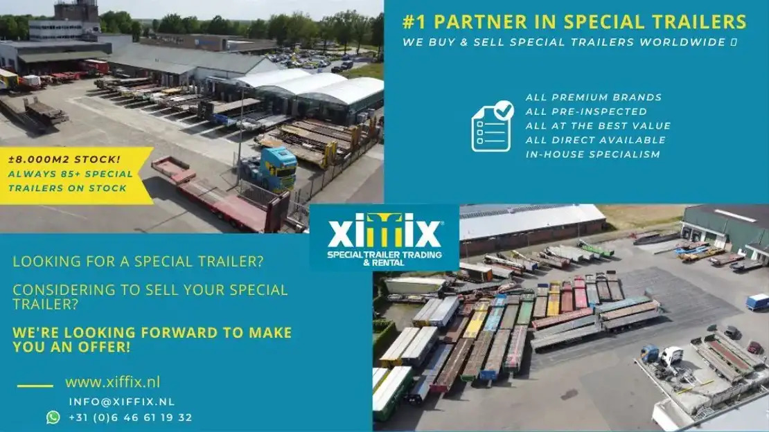 Полуприколка платформа Goldhofer 3-ass. Vlakke uitschuifbare oplegger / 3x gestuurd: слика 13