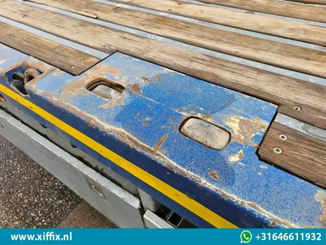 Полуприколка платформа Goldhofer 3-ass. Vlakke uitschuifbare oplegger / 3x gestuurd: слика 11