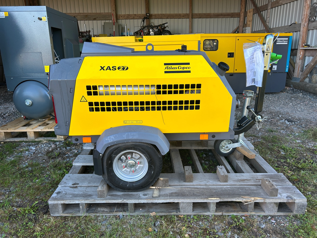 Atlas Copco XAS 27 - Компресор за воздух: слика 1 Atlas Copco XAS 27 - Компресор за воздух: слика 1