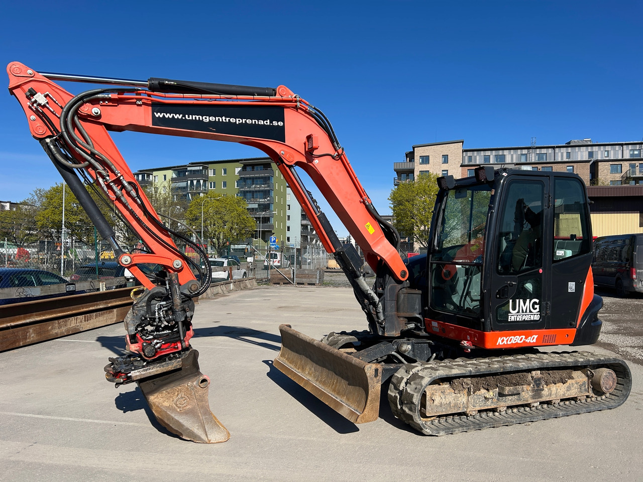 Kubota KX080-4 - Багер: слика 1 Kubota KX080-4 - Багер: слика 1