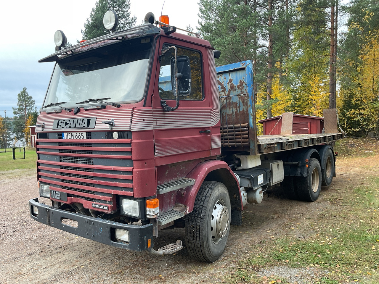 Scania 112 Intercooler - Камион со кука за подигање: слика 1 Scania 112 Intercooler - Камион со кука за подигање: слика 1