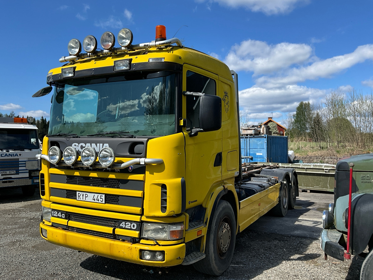 Scania 124G 420 - Камион со кука за подигање: слика 1 Scania 124G 420 - Камион со кука за подигање: слика 1